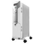 Radiador Elétrico Cecotec ReadyWarm 7000 Space 1500W compacto com controlo rotativo e rodas