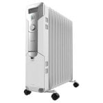 Radiador Elétrico Cecotec ReadyWarm 11000 Space 2500W grande com controlo rotativo e rodas