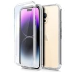 Fantastica custodia in silicone 3D trasparente per iPhone 14 Pro Max