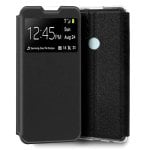Cool Funda Flip Cover Liso Negra ZTE Blade A52