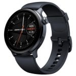 Mibro Watch Lite2 Bluetooth 44.7mm AMOLED Schwarz und Braun SpO2 Puls Schlaftracker 2ATM