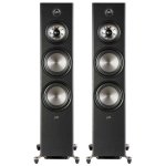 Enceintes Polk Reserve R700 sur pied 300W filaires noirs