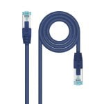 Cabo de rede Nanocable RJ45 SFTP AWG26 Cat.7 25cm Azul