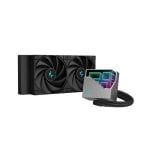 Flüssigkeitskühlung DeepCool LT520 240mm 2 Lüfter RGB Schwarz