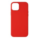 Coque Semi-rigide Avizar en Silicone avec Finition Soft Touch Rouge pour iPhone 13 Mini