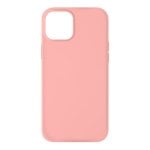 Coque Semi-rigide Avizar en Silicone avec Finition Soft Touch Rose pour iPhone 13 Mini