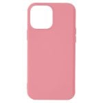 Coque en silicone souple Avizar avec finition Soft Touch rose pour iPhone 13 Pro Max