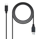 Câble Nanocable USB 3.1 vers USB-C Mâle/Mâle 2m Noir Câble Nanocable USB 3.1 vers USB-C Mâle/Mâle 2m Noir