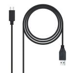 Nanocabo USB 3.1 para USB-C Cabo Macho/Macho 2m Preto