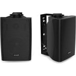 Audibax Elipse 6 Pareja de Altavoces con Soporte de Pared 2 Vías 40W Negros