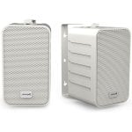 Audibax Pícolo PR-42W Pareja de Altavoces Estantería HiFi y Sonorización con Soporte de Pared 75W Blancos