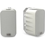 Audibax PR-42T Pareja de Altavoces con Soporte de Pared 2 Vías 4" 75W Blancos