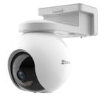 Videocamere di sorveglianza EZVIZ HB8 2K Visione Notturna Esterna IA Allarme Audio Bidirezionale Controllo Vocale Pannello Solare