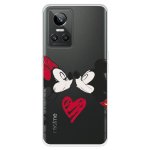 Funda Oficial de Disney Mickey y Minnie Beso Clásicos Disney para Realme GT Neo 3