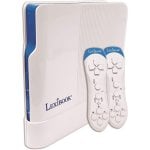 Console per videogiochi Lexibook con 200 giochi e 2 controller wireless Bianco/Blu