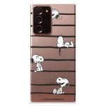 Funda Oficial de Peanuts Snoopy Rayas para Samsung Galaxy Note 20 Ultra