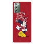 Funda Oficial de Disney Minnie Mad About para Samsung Galaxy Note 20