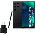 Samsung Galaxy S23 Ultra 256GB Negro Libre + Cargador 25W