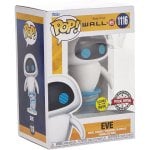 Esclusiva Funko Pop Disney Pixar Wall-E Eve Esclusiva Funko Pop Disney Pixar Wall-E Eve