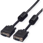 Cavo VGA Roline di alta qualità con ferriti HDB15 maschio/maschio 6 m