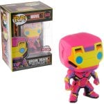 Funko Pop Marvel Black Light Iron Man Mehrfarbig