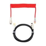 Phoenix Kioru Cable Aviador USB-C para Teclados Gaming Negro/Rojo Phoenix Kioru Cable Aviador USB-C para Teclados Gaming Negro/Rojo