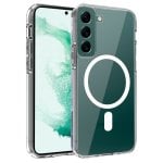 Fantastica custodia magnetica trasparente per Samsung S906 Galaxy S22 Plus