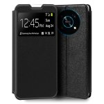 Cool Flip Cover Funda Negra para Huawei Honor Magic 4 Lite