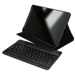 SilverHT Black Wave Case avec clavier Bluetooth pour Lenovo M10.6 HD Plus 3ème génération (TB-X505F)