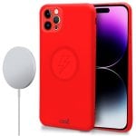 Custodia magnetica rossa fantastica per iPhone 14 Pro Max