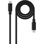 Cavo Nanocable USB-C 3.1 maschio/maschio 1,5 m Nero