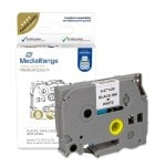 MediaRange MRBTZ221 Ruban d'étiquettes pour imprimante compatible Brother TZe-221 Noir