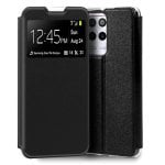 Custodia Flip Cover liscia nera per Realme 9 5G / 9 Pro