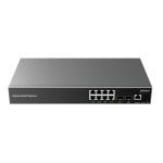 Switch gestito Grandstream GWN7801 L2+ 8 porte Gigabit Ethernet + 2 porte SFP