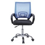 Home Heavenly Vera Silla Giratoria de Escritorio Juvenil Azul