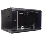 Lapara Armário Rack Mural 6U 600x450mm Preto