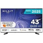 TV Nilait QLED NI-43UB8001SE 43" 4K UltraHD 50Hz Smart TV Android TV HDR10 Dolby Audio