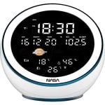 Stazione meteorologica NASA WSP1500 con altoparlante Bluetooth bianca