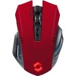 Mouse da gioco wireless Speedlink Fortus nero/rosso