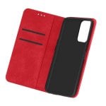 Avizar Funda Folio Tarjetero con Soporte de Vídeo Roja para Oppo A16/A16s/A54s