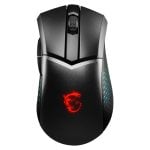 MSI Clutch GM51 Mouse da gioco ottico wireless RGB leggero 26000 DPI Nero