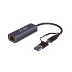 Adaptador USB-C a 2.5G Ethernet D-Link DUB-2315 Alámbrico Negro