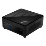 MSI Cubi 12M-005EU Mini PC Intel® Core™ i3 i3-1215U 8 GB DDR4-SDRAM 256 GB SSD Windows 11 Home Nero