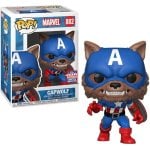 Funko Pop Marvel Captain America Capwolf Exklusive limitierte Auflage