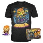 Funko Pop Marvel Spiderman Hobgoblin + Exklusives T-Shirt Größe XL