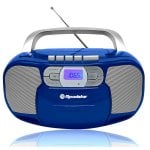 Roadstar RCR-4635UMP/BL Radio CD Portátil USB/AUX/Casete Azul