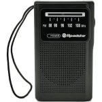 Radio portatile analogica nera Roadstar TRA-1230BK