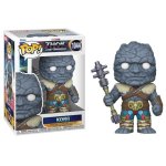 Figura colecionável Funko Pop Marvel Korg Thor Amor e Trovão Vinil 12cm