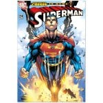 Poster Erik DC Comics Superman Crisi infinita è qui! 91,5x61 cm Poster Erik DC Comics Superman Crisi infinita è qui! 91,5x61 cm