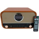 Microchaîne Roadstar HRA-1782NBT 30W RMS Bluetooth CD USB Bois Vintage
